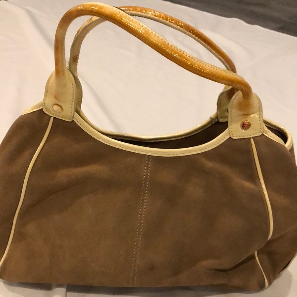 Lily bag used suede